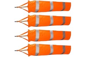Wind Socks Outdoor, Airport Windsocks Rip-Stop Outdoor Wind Bags with Reflective Belts, Waterproof Oxford Wind Direction Meas