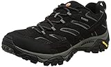 Merrell Men's Low Rise Hiking Shoes, Black, 7.5