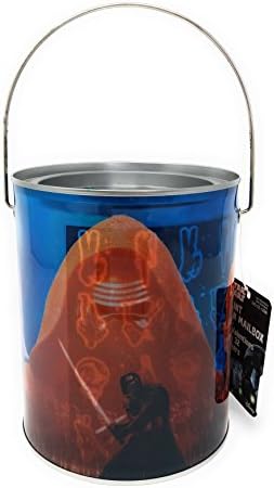 Valentine Paint Can Tin Mailbox With Valentines Cards and Stickers Ideal for School Classroon Exchange (Star Wars)