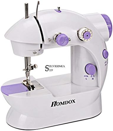 Nut Shop New Mini 2 Speed Electric Portable Desktop Sewing Machine Hand Held Household