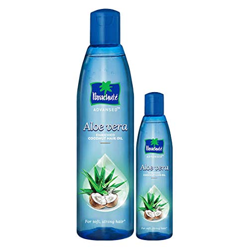 Parachute Advansed Aloe Vera Enriched Coconut Hair Oil, 250ml with Free 75 ml Pack