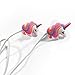 QearFun in Ear 3D Cute Cartoon Animal Unicorn Horse Headphones with Mic with Earphone Case Hands-Free
