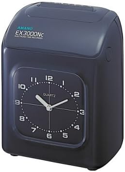 Amazon Co Jp アマノ 電子タイムレコーダーex3000ncb Ex3000nc B パソコン 周辺機器