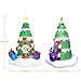 ANOTHERME 7 Feet Christmas Inflatable Tree with Rotating Snowmen and Twinkle Lights Decor, Air Blown LED Lighted, Holiday Yard Decoration