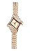 ShoppeWatch Womens Watch Bling Crystals Rose Gold Tone Bracelet Small Dial Reloj Damas SW9097RSRS