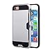 iPhone 7 Card Holder Case, Holds Cards, BULWARK Wallet Case Slim Fit Armor Air Cushion Technology Dual Layer Heavy Duty Shockproof Bumper Protective Cover for iPhone 7 4.7 inch
