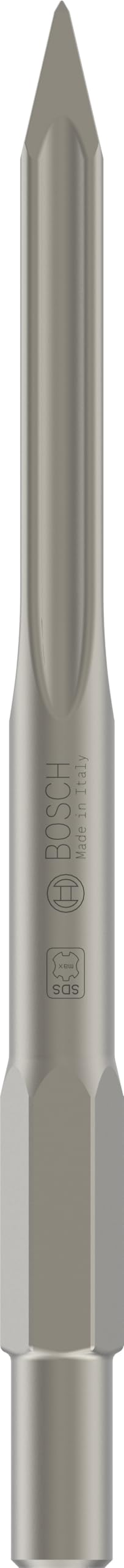 Bosch 1x PRO Hex 30-5C Pointed Chisel (for Concrete, Brick, Ø mm, Professional Accessory Demolition Hammer)