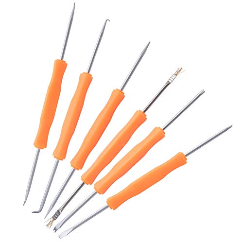 6 pcs Soldering Assist Set, Solder Assist Tools Electronic Components Welding Grinding Accessory Tool Kit, Welding Auxiliary Solder Station Iron Tools Aid PCB Cleaning Kit Set - Thumbnail 7