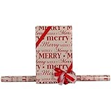 JAM Paper® - 25 sq ft White and Red 