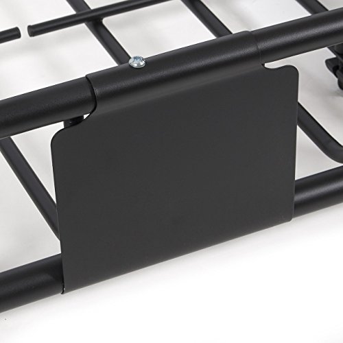 ARKSEN 64" Universal Black Roof Rack Cargo with Extension Car Top