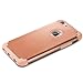 AILUN Phone Case for iPhone 6s iPhone 6 Soft Interior Silicone Bumper Hard Shell Solid PC Back Shock-Absorption Skid-Proof Anti-Scratch Hybrid Dual Layer Slim Cover Rosegold