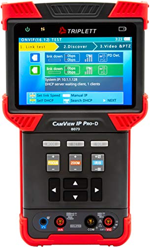 Triplett 8073 CamView IP Pro-D CCTV Camera Tester