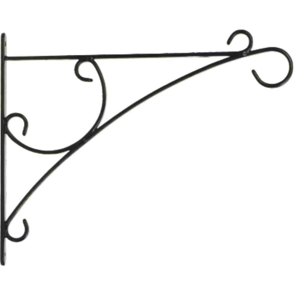 Siena Garden Curve Hook Black