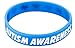 Autism Awareness Wristbands - Colorful Puzzle Pieces Silicone Bracelets (1 wristband)