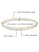 Mudder Metal Elastic Choker Stretch Chain Choker Gothic Tattoo Choker Necklace for Women Girls, 2 Pieces