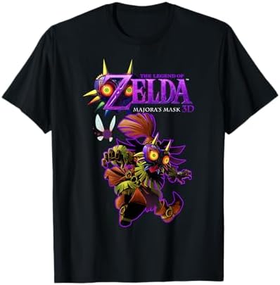 Amazon.com: Legend of Zelda Majoras Mask Portrait T-Shirt Small