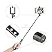 Selfie Stick , TaoTronics Extendable Carbone Handled Selfie Stick , Wireless Bluetooth remote Tripod for iPhone 6 Plus 5s 5c 4s 4 , Samsung Galaxy 6 5 Note 4 3 , Nexus 5 4 , LG G3 , Nokia