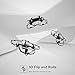 Holy Stone F180W Mini Drone with 720P HD Camera RC FPV Quadcopter Gravity Sensor Mode 3D Flip Headless Mode Including Bonus Battery