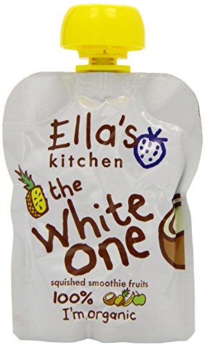 Ella's kitchen the White One - smoothie Fruit - multi Organic 3x4 x 90g (5060107335936)