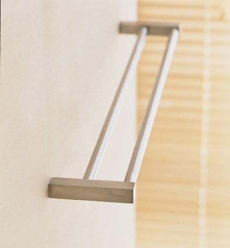 Pomdor - Toallero doble inox satinado metric: Amazon.es ...
