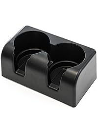 Chevy Colorado   GMC Canyon 2004 2012 Soporte de bebidas y tazas en color negro, para el asiento corrido, repuestos de bebidas OEM 19256630