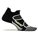Feetures! Men's Elite Ultra Light No Show Tab, black + Reflector, medium