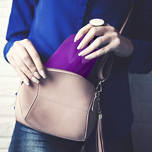 Female Urination Device, WOVTE Fool proof Urinal Allows Women to Pee Standing Up, Lightweight Design for Outdoor Activities & More with Medical Grade Silicone (Reusable)-with Discreet Carry Bag