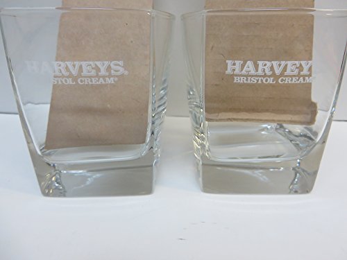 Harveys Bristol Cream Lowball Glass Set