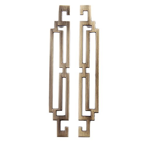 Mgoodoo Vintage Retro Style Handle Kitchen Cabinet Door Handles Drawer Knobs Furniture Hardware (2pcs, 128mm Antique Bronze)