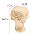 Jeteven Wooden Furniture Legs Solid Wood Carved Sofa/Chair/Table/Wardrobe/Loveseat Feet for Home Decor 4 x Furniture Legs 5x5x10cm