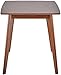 Coaster Home Furnishings - Kersey - Wood - 47-Inch Rectangular Dining Table with Angled Legs, Chestnut Finish, Mid-Century Modern Style - Dining Room & Home Kitchen - Chestnut - 103061