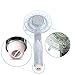 MD&MS Color Changing LED Light Shower Head with Crossed, Dispersed Running Water Function and Built-in Water Filter