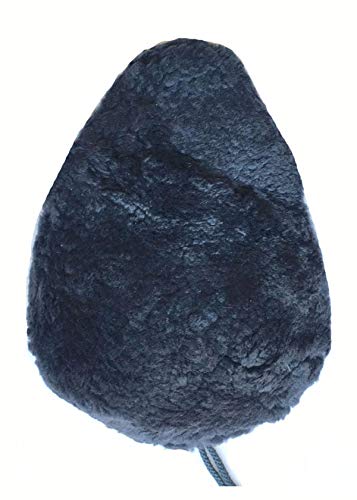 Sheepskin Bicycle, Bike Seat Cover - Universal Fit (Charcoal) - Thumbnail 2