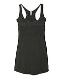 Next Level Women's Stylish Tri-Blend Racerback Tank Top_XX-Large_Vintage Black
