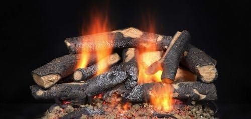 Majestic 18'' Fireside Supreme Oak Gas Log Set - LOGS ONLY