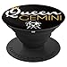 Queen Gemini May June Birthday Astrology Zodiac Signs - PopSockets Grip and Stand for Phones and Tablets