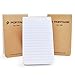 Portage Small Field Notebook - Kraft Notepad for Field Notes, Lined Paper, Top-Bound, Pocket Sized Portable Planner, Durable & Flexible, Lies Completely Flat – 2.8x4.6 In, 64 Pages, 3 Pack