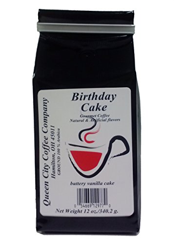Queen City Birthday Cake Coffee, 12 ounce