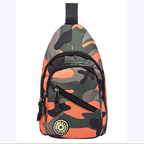 Wonzone Camouflage Sling Shoulder Backpacks Bags Crossbody Rope Triangle Pack Rucksack for Hiking Multipurpose Daypacks and School Handbag for Man Women Girl