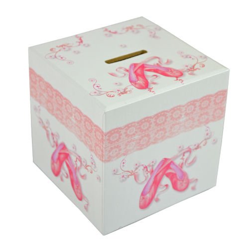 NEW GIRLS CHILDRENS MONEY CASH SAVINGS BOX BIRTHDAY GIFT PIGGY BANK