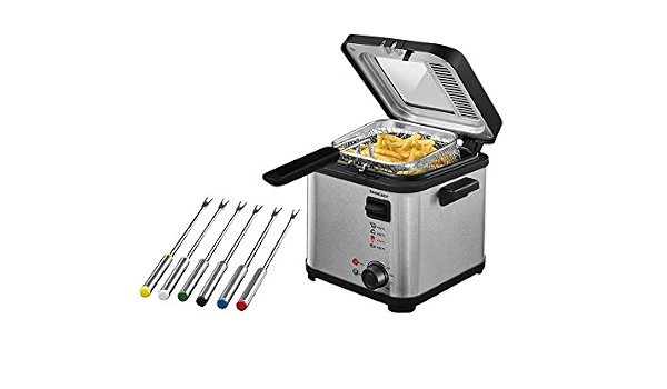 Silvercrest – Mini freidora con fondue SFM 850 A1 : Amazon.es: Hogar y  cocina