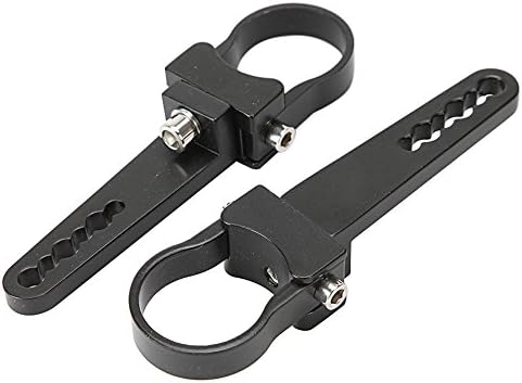 Dkii Bullbar Nudge Bar Mounting Bracket Tube Clamp For HID LED Light Bar 2x 1.5inch