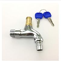Faucet High Quality Brass Outdoor Water Tap 1 2 Inch With Lock