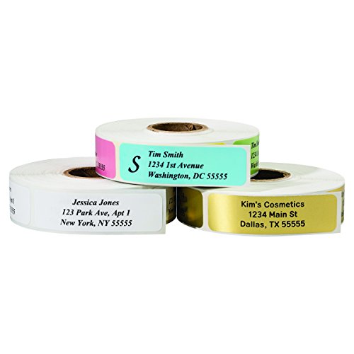 Return Address Labels - Roll of 250 Personalized Labels (Clear) - Thumbnail 2