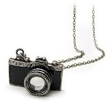 New Retro Camera Photographer Necklace in Black