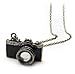 New Retro Camera Photographer Necklace in Black