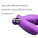 Bantie Bullet Vibrator Vagina Stimulator Massager Waterproof Mini Pocket Finger 10 Speed Dildo Vibrator Adult Massager for Travel Portable Adult Massager USB Rechargable Adult Sex Toys