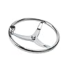 Stainless-Steel-Boat-Steering-Wheel-3-Spoke-15-12-Dia-with-12-20-Nut-and-Turning-Knob-for-Teleflex-Cable-Helm
