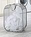 Whitmor Pop and Fold Bag, Paloma Gray Laundry Hamper