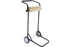 RAGE POWERSPORTS Outboard Boat Motor Stand 5 to 15 HP Engine 85 lb Capacity with Folding Handle